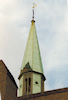 Close-up view of the steeple - Copyright John Underwood