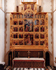 The reredos.