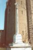 Close-up of the war memorial in it's original position (courtesy of St John's Church, Southend)