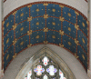 The chancel roof