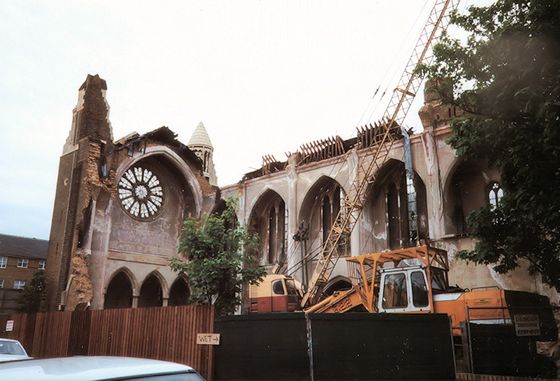 Demolition - Copyright Patricia Whitworth