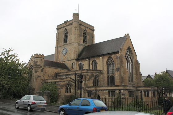 St Mary, Harrogate from the SE.