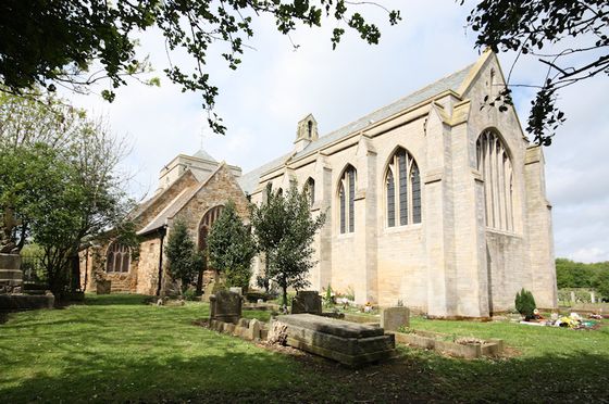 St Michael, Little Coates from the SE.
